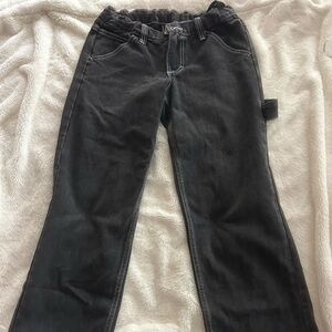 Elegant Black Boot Cut Women's Jeans